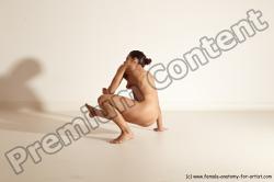 Modern Aerobic reference poses of Estera